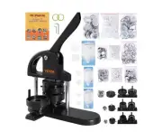 Button Maker Machine Pin Badge Maker 1"/1.25"/2.28" 3-in-1 300Button Parts
