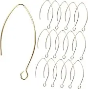 14k Gold Filled Earring Hooks 20pcs DIY Earring Making Supplies for Women