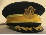 HAT CAP KEPI - CUSTOM US Army Officer Cap for Cavalry Field Grade - IMPERIAL CAP