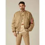 [玖參貳零]ALPHA SLIM FIT JACKET MA-1 空軍外套 卡其色 現貨-A0016