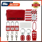 Lockout Tagout Kit Electrical Loto Group Lockout Hasps Lockout Tags Safety