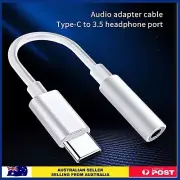Type C USB to 3.5mm Female Headphone Jack Adapter AUX Stereo Audio SpeakerCable