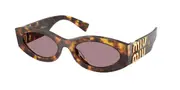 Miu Miu MU11WS 14L20I Men's Sunglasses Tortoiseshell Size 54