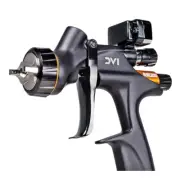DEVILBISS DV1-C+ Clearcoat Digital HVLP Plus Gravity Feed Spray Gun 1.3mm Tip