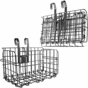 Foldable Bicycle Quick Release Bike Front Basket For Extra Storage Baskets AU