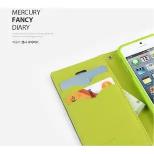 MERCURY適用蘋果iPhone6s plus支架插卡翻蓋保護皮套i6撞色手機殼