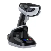 2D Bluetooth Industrial Barcode Scanner High-Resolution Megapixel Sensor Hand...