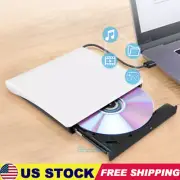 External CD DVD Drive USB 3.0 Reader Burner Player for PC Laptop Windows XP 10