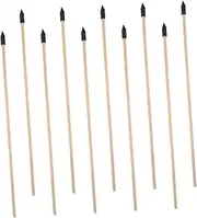 Toyvian 10Pcs Toss Pot Arrows Fun Outdoor Game for Durable Lightweight Improves Hand Eye Coordination Creative Design for Celebrations and Parties