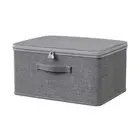 Grey Bra Storage Box With Dust Cover Storage Drawer Clothing Storage Box Home
