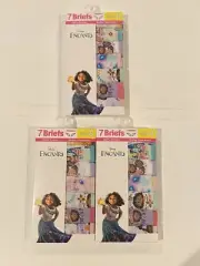 Disney Encanto 21 Girls Briefs Panties Underwear Sz 8 Mirabel Isabela Luisa 3pks