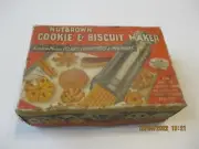 antique cookie and biscuit maker , original new in box