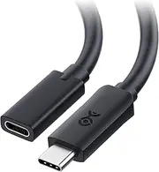 Cable Matters 40Gbps USB4 Extension Cable - 0.5m, True Reversible Design (USB C Extension Cable/USB-C Extender), Thunderbolt 4 Compatible