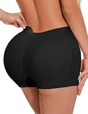 [Zimi Collection] Tummy Control High Waist Butt Lifter Panties Padded Underwear for Women Hip Enahncer Body Shaper Boyshort