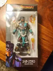 McFarlane Toys Mortal Kombat Sub Zero: Bloody Frozen Over 7" Action Figure new