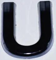 1 PCS - Apartment Number Sign/Mailbox Number Sign, U ( 3D,2.75 x 1.75,)