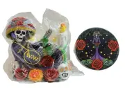 World of Wonders Catrina Figurine Day of the Dead Decorative Coaster Holder