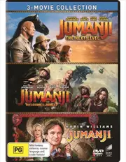 Jumanji / Jumanji - Welcome To The Jungle / Jumanji - The Next Level - Triple Pack - Franchise Pack DVD