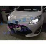 【小鳥的店】豐田 PRIUS C 2018 鋁網 防護防撞 防小石頭 前保桿氣壩網 完工價 配件改裝