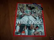 U.S.A.WOMENS SOCCER TEAM TIME MAGAZINE "WHAT A KICK"