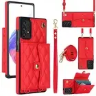 Leather Back Flip Wallet Case For Samsung Galaxy A54 5G A53 A15 A14 Stand Cover
