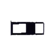 SIM microSD Card Tray Single for Samsung Galaxy A21 Black Repair Cell Phone Part