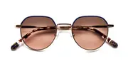 Etnia Barcelona Chagall Sun BLPG Men's Sunglasses Gold Size 49