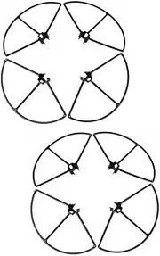 DOITOOL 8 Pcs 1 Protection Guard 1 Protective Cover Protective Cover for 1 Propeller