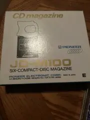 Pioneer JD-M100 Six Compact Disc Magazine 6 CD Changer Cartridge for CD Player