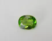 .29 Carats Natural Green Chrome Diopside Faceted Gemstone Oval CDP60