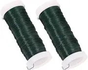 Flexible Plant Fixing Tie Rolls of Bendable Wire for Gardening Metal Wire Plant Straps for Flower Arrangement