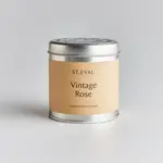 英國 ST EVAL CANDLE 古典玫瑰 VINTAGE ROSE 錫罐香氛蠟燭