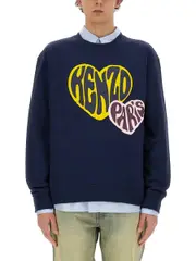 [Kenzo] Kenzo-Sweatshirt With Logo-Uomo L
