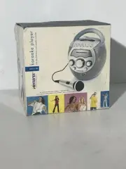 Memorex Vintage Portable Karaoke AM/FM Cassette Player Recorder Complete W/ Box