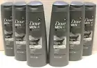 Dove MEN + Care Purifying Shampoo, Charcoal + Clay, 12oz, Pack of 6