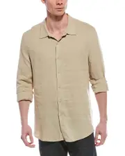 Onia Standard Linen-Blend Shirt