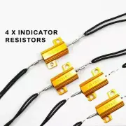 4 X 25W INDICATOR RESISTORS FLASH MOTORCYCLE Atomik/Pitpro DIRT/PIT/QUAD BIKE