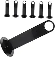 SUPVOX 7pcs Soccer Cone Storage Rack Portable Disc Cone Holder with Practical Handle Stable Base for Outdoor Training Durable Design for Enhanced Efficiency