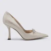 [Jimmy Choo] Jimmy Choo-With Heel Soft Gold-Donna 38