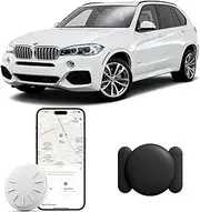 Hongtop H GPS Tracking Device, 1PCS Real Time Vehicles Tracker with Magnetic Waterproof Case, Work with Find My (iOS Only), No Monthly Fee Hidden Car GPS Tracker for Car, No Subscription Required
