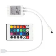 Wireless 24 Keys IR Remote Controller For RGB Color Changing 12V LED Strip Light