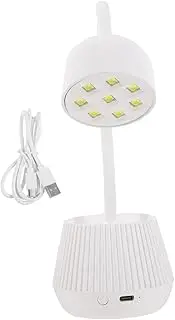 Generic LED Nail Nail Table Light Nail Gel Light Gel Nails Polish Table for Desk LED for Gel Nails Dazzle Gel Nail Nail Gooseneck for Nails LED Light White