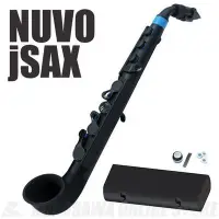 在飛比找Yahoo!奇摩拍賣優惠-律揚樂器 NUVO J-SAX JSAX 塑膠 薩克斯風 黑