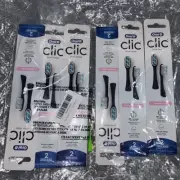 6 Two-packs Oral-B Clic Brush Heads Replacement Sensitive Clean