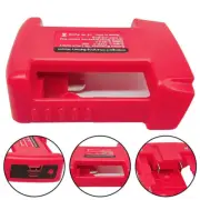 2-Pack Portable Power Source USB Charger Adapter for Milwaukee M18 18V Battery