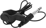 Abaodam Piezo Pickup for Classical Guitar Instrument Pickups Guitar Equalizer Acoustic Electric Transducer Piezo Microphone Clip Flute Microphone Black Copper