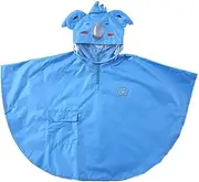 [mama stadt] Children's Rain Poncho Unisex Rain Cape Girls Boys 100% Rainproof Rain Poncho Raincoat Rain Jacket Children Waterproof Breathable Suitable for 2-6 Years