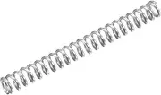 uxcell Compression Spring,304 Stainless Steel,2mm OD,0.3mm Wire Size,9mm Compressed Length,15mm Free Length,3.9N Load Capacity for Home Projects, Silver Tone, 10pcs
