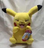 Pikachu Plush WICKED COOL TOYS 9" Pokemon Toy 2020 Exclusive NEW!