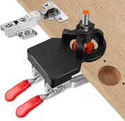 Concealed Door Hinge Jig,35Mm Cabinet Hinge Jig Hinge Hole Drilling Jig with Upg